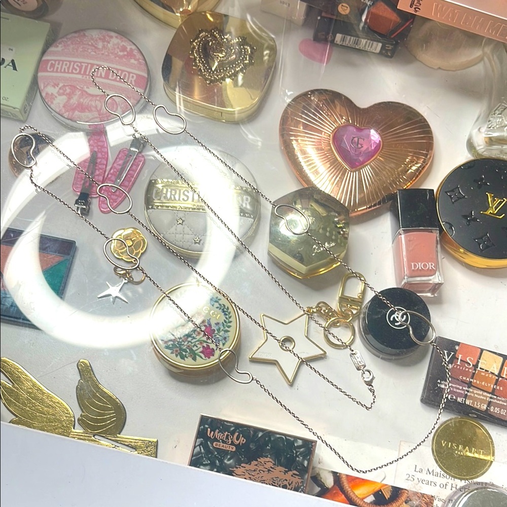 IPPOLITA 925 Sterling Silver 42” Kidney Shaped Station Necklace